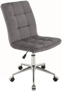 Офисный стул Signal Q-020 Velvet серый