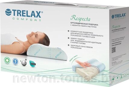 Ортопедическая подушка Trelax Respecta П05 S от компании Интернет-магазин Newton - фото 1