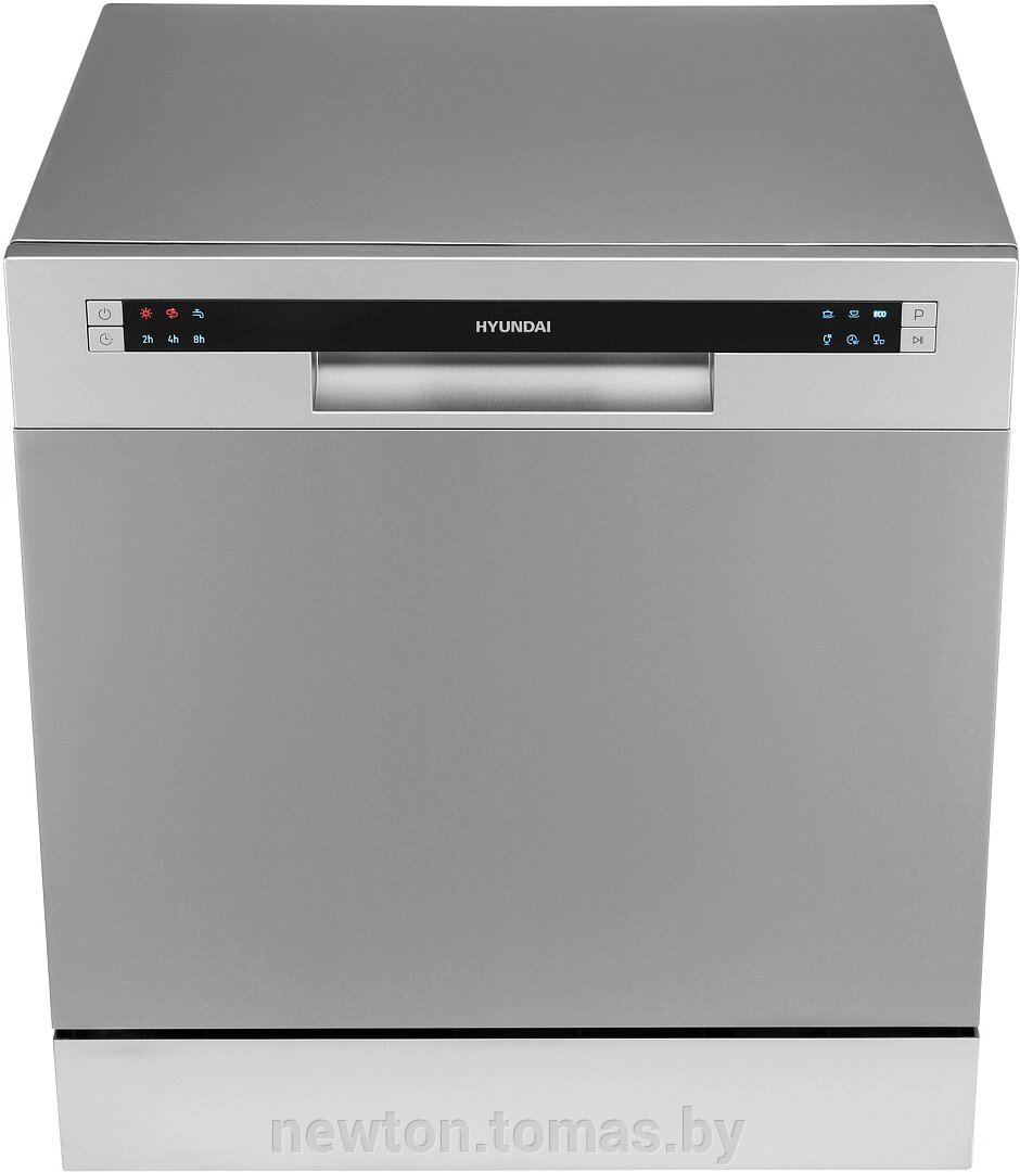 Отдельностоящая посудомоечная машина Hyundai DT503 серебристый от компании Интернет-магазин Newton - фото 1