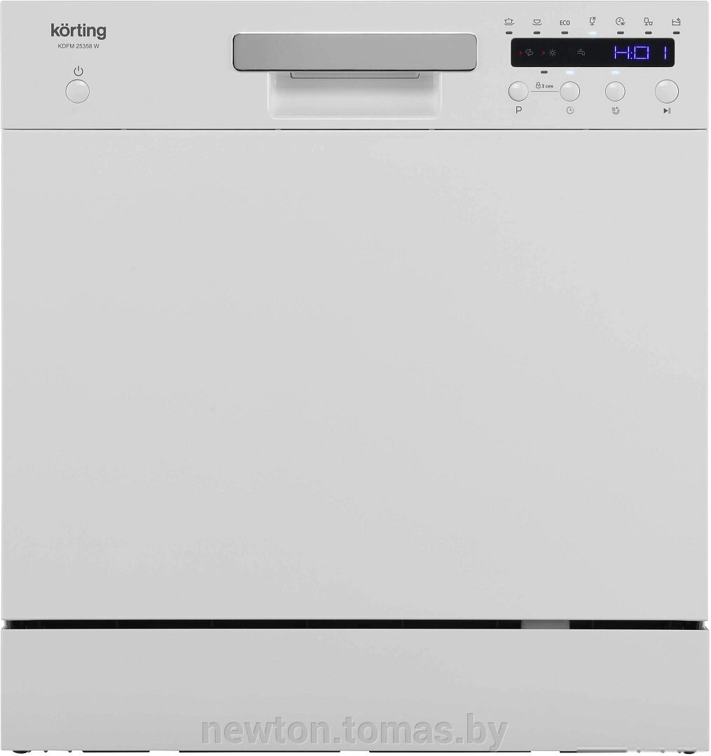 Отдельностоящая посудомоечная машина Korting KDFM 25358 W от компании Интернет-магазин Newton - фото 1