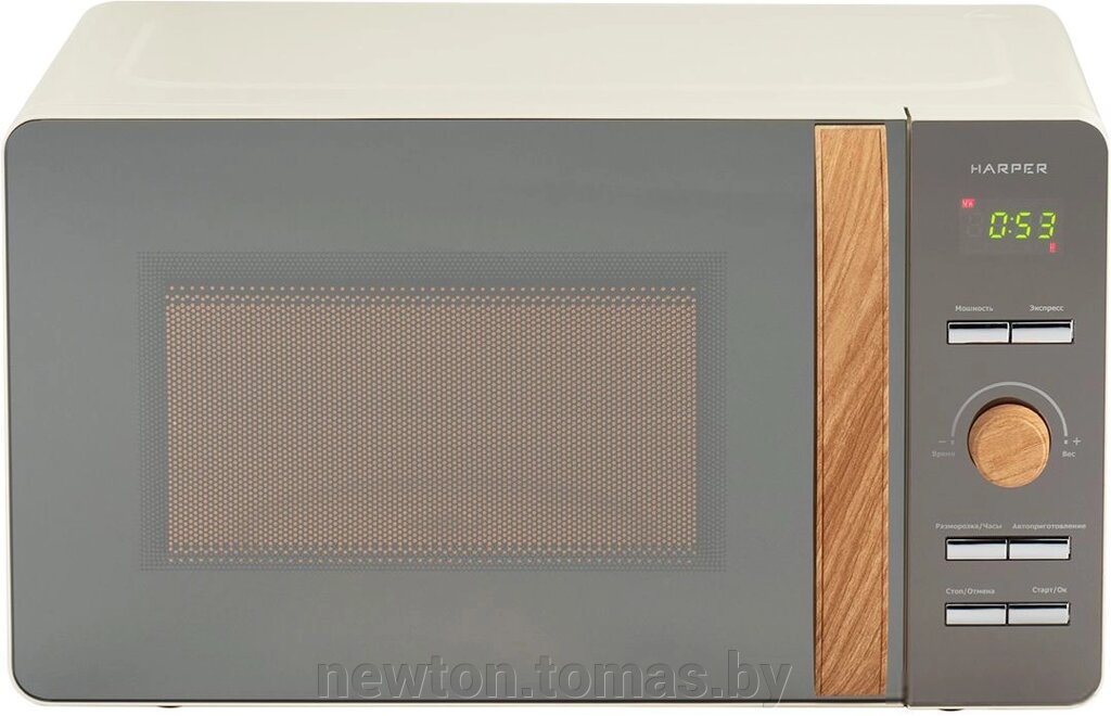 Печь СВЧ микроволновая Harper HMW-20ST03 бежевый от компании Интернет-магазин Newton - фото 1