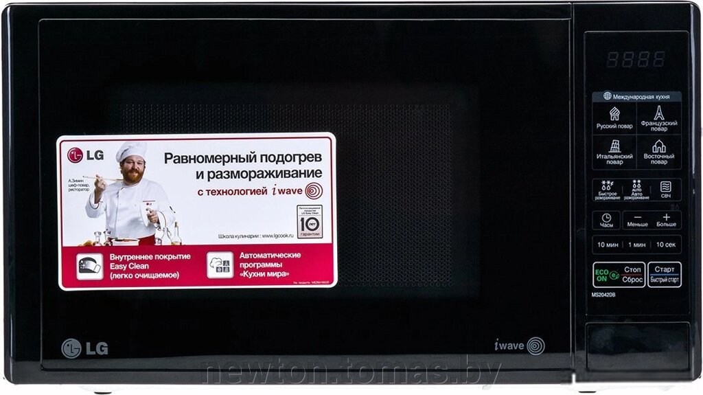 Печь СВЧ микроволновая LG MS2042DB от компании Интернет-магазин Newton - фото 1