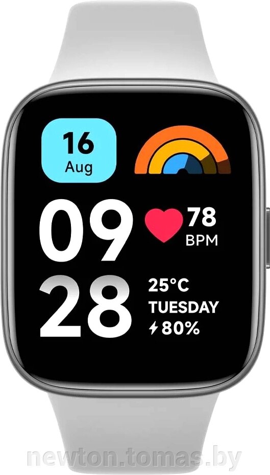 Умные часы Xiaomi Redmi Watch 3 Active серый, международная версия - сравнение