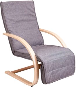 Интерьерное кресло AksHome Grand ткань, серый
