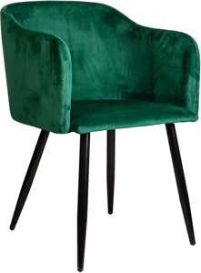 Интерьерное кресло AksHome Orly велюр, зеленый