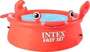 Надувной бассейн Intex Easy Set Веселый Краб 26100 183х51