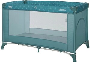 Манеж-кровать Lorelli Torino 1 2022 арктический, цветочный