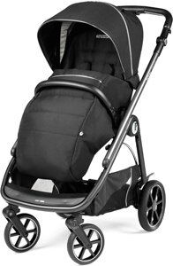 Коляска прогулочная «книга» Peg Perego Veloce black shine