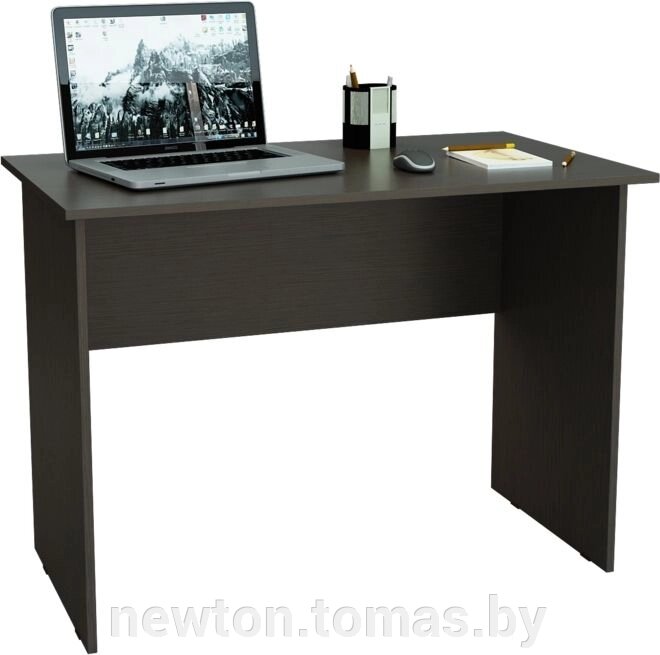 Письменный стол MFMaster Милан-5 венге от компании Интернет-магазин Newton - фото 1