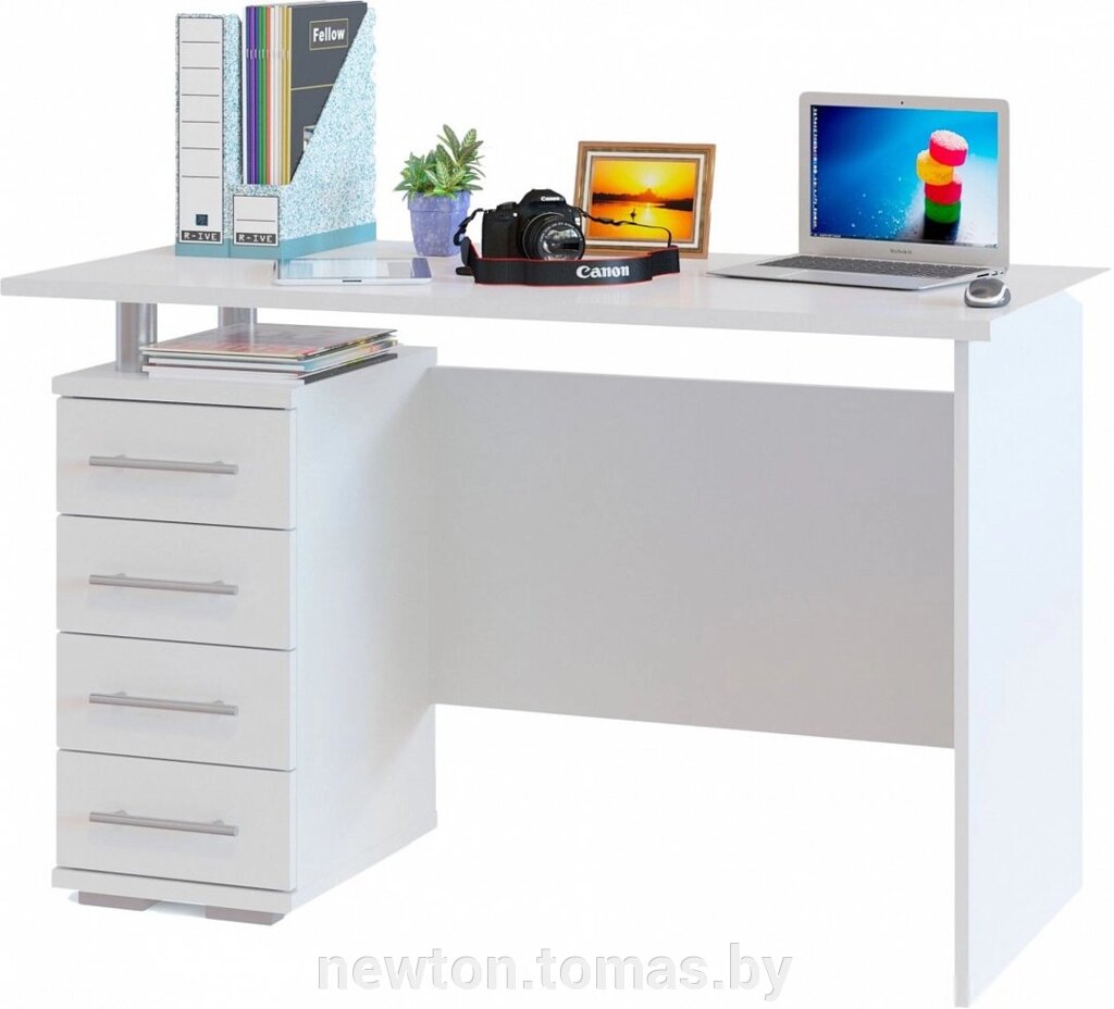 Письменный стол Сокол КСТ-106.1 белый от компании Интернет-магазин Newton - фото 1