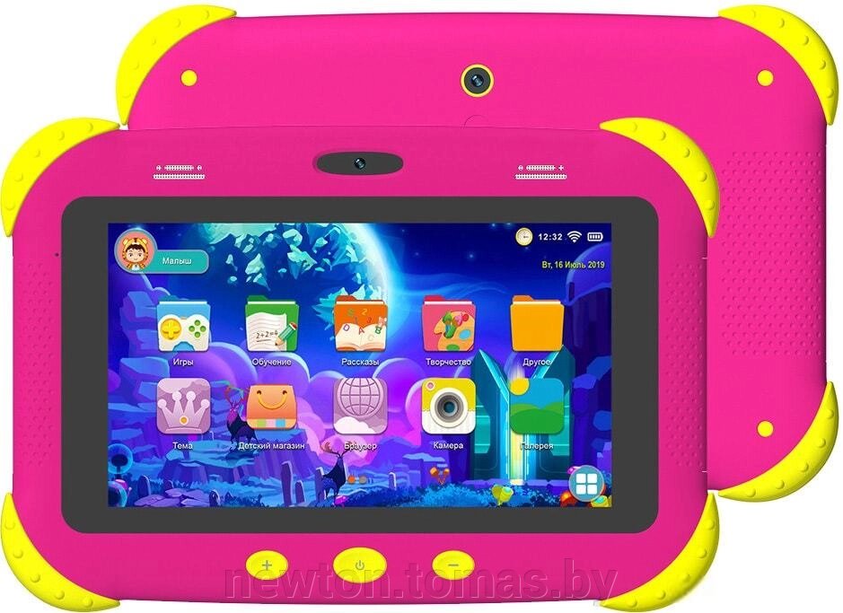 Планшет Digma CITI Kids CS7216MG 32GB 3G розовый от компании Интернет-магазин Newton - фото 1