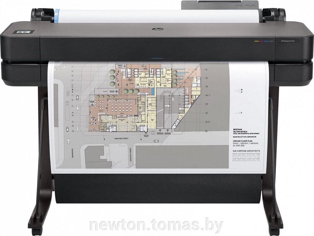 Плоттер HP DesignJet T630 36-дюймовый от компании Интернет-магазин Newton - фото 1