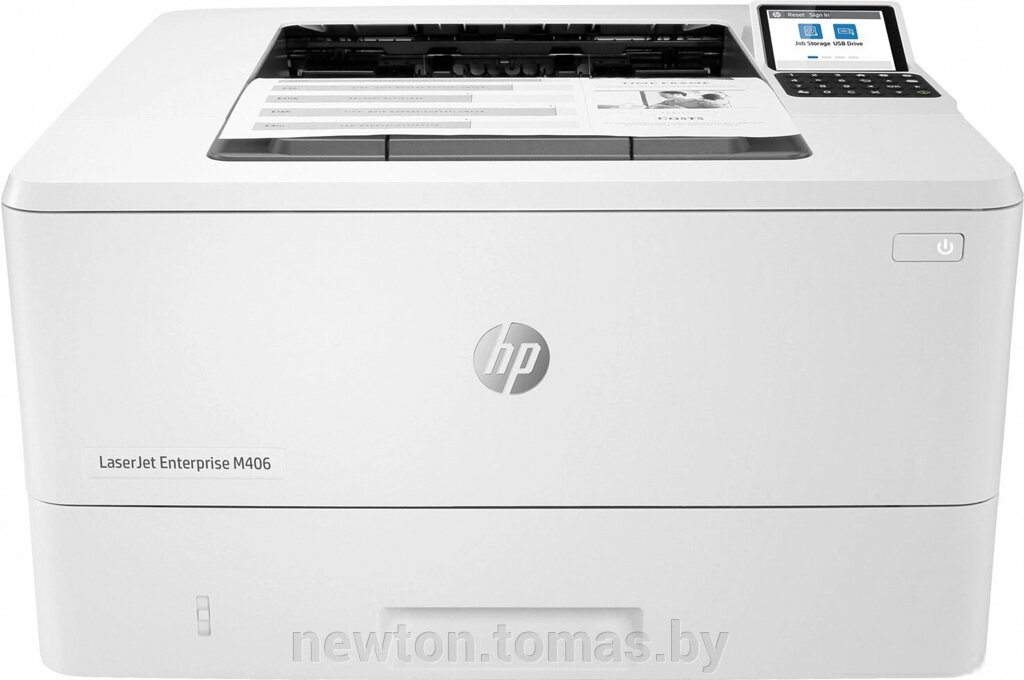 Принтер HP LaserJet Enterprise M406dn от компании Интернет-магазин Newton - фото 1