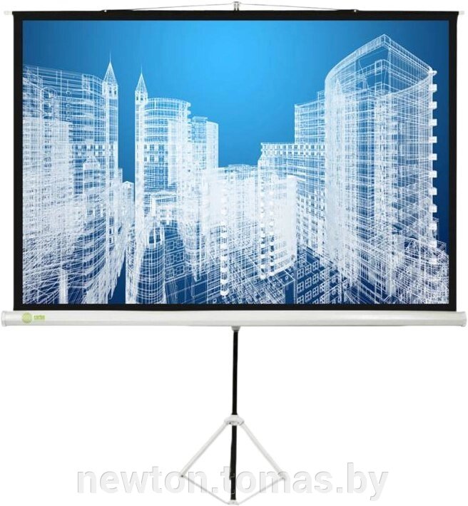 Проекционный экран CACTUS Triscreen CS-PST-150x150 от компании Интернет-магазин Newton - фото 1