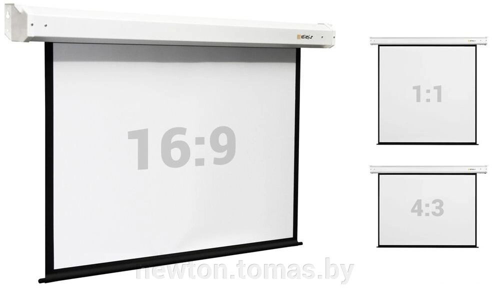 Проекционный экран Digis Electra-F 156x159 DSEF-1103 от компании Интернет-магазин Newton - фото 1