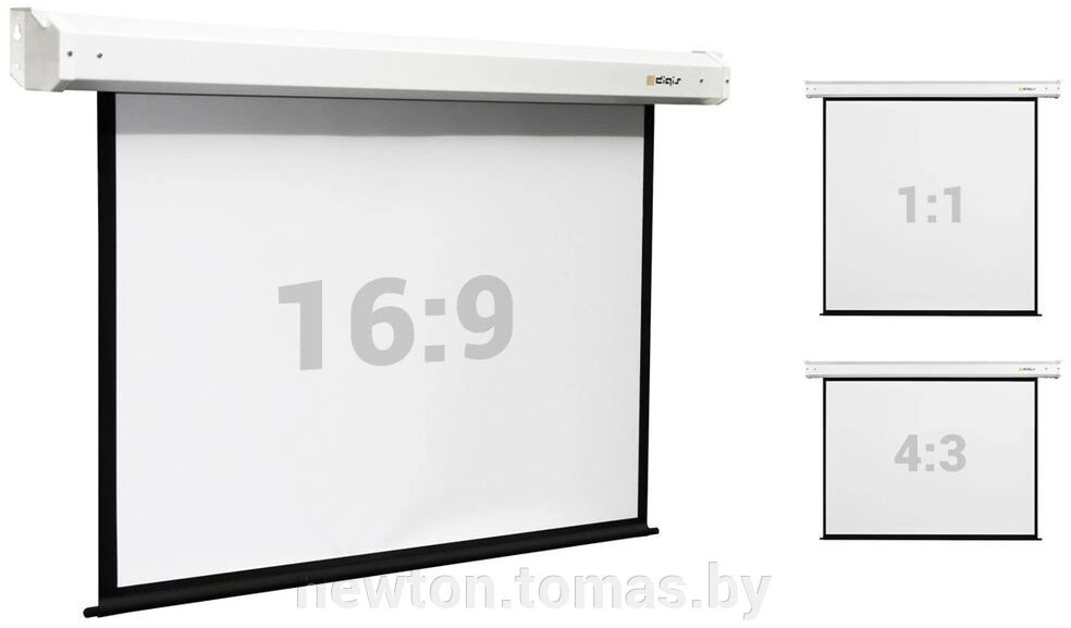 Проекционный экран Digis Electra-F 186x189 DSEF-1105 от компании Интернет-магазин Newton - фото 1