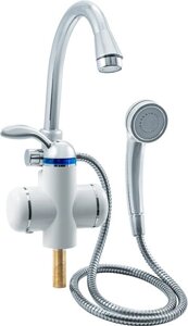 Проточный электрический водонагреватель кран+душ Unipump BEF-001-03
