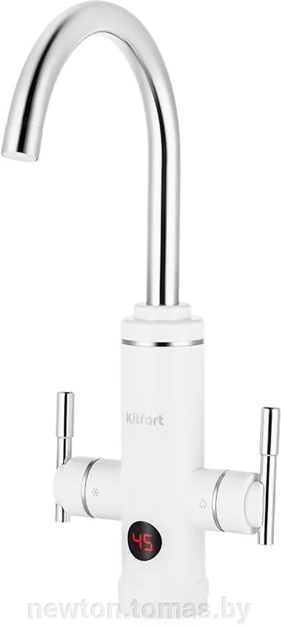 Проточный электрический водонагреватель-кран Kitfort KT-4031 от компании Интернет-магазин Newton - фото 1