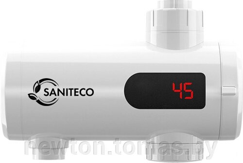 Проточный электрический водонагреватель на кран Saniteco WM-004 белый