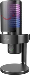 Проводной микрофон FIFINE A9 черный