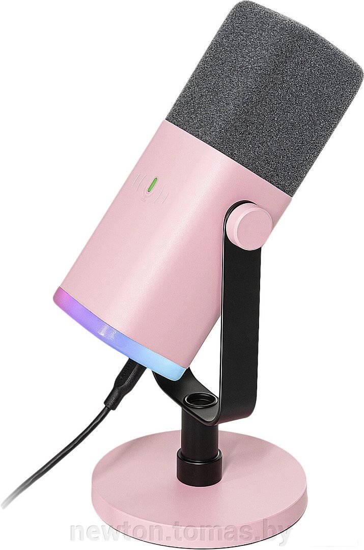Проводной микрофон FIFINE AM8 розовый от компании Интернет-магазин Newton - фото 1