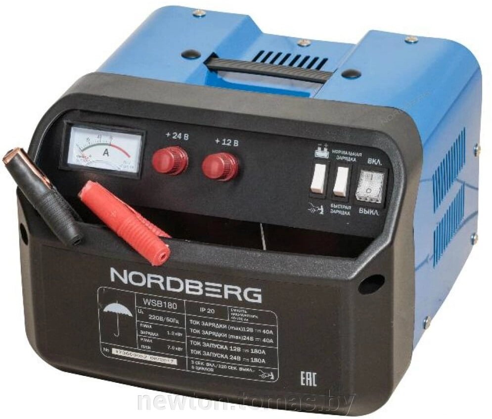 Пуско-зарядное устройство Nordberg WSB180 от компании Интернет-магазин Newton - фото 1
