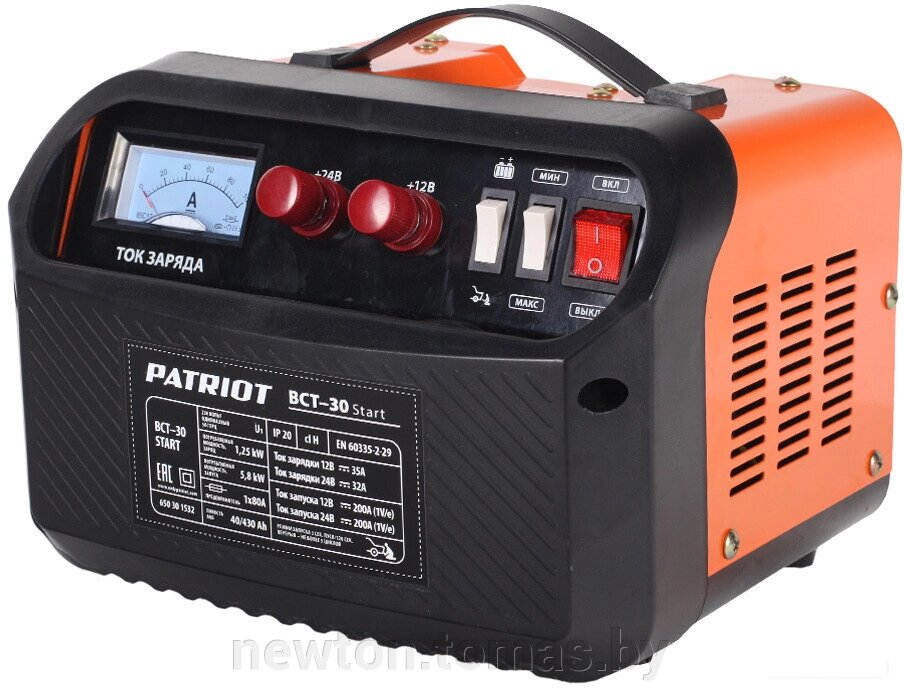 Пуско-зарядное устройство Patriot BCT-30 Start от компании Интернет-магазин Newton - фото 1