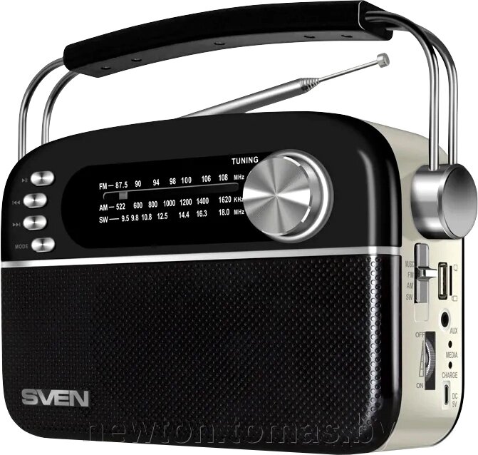 Радиоприемник SVEN SRP-505 черный от компании Интернет-магазин Newton - фото 1