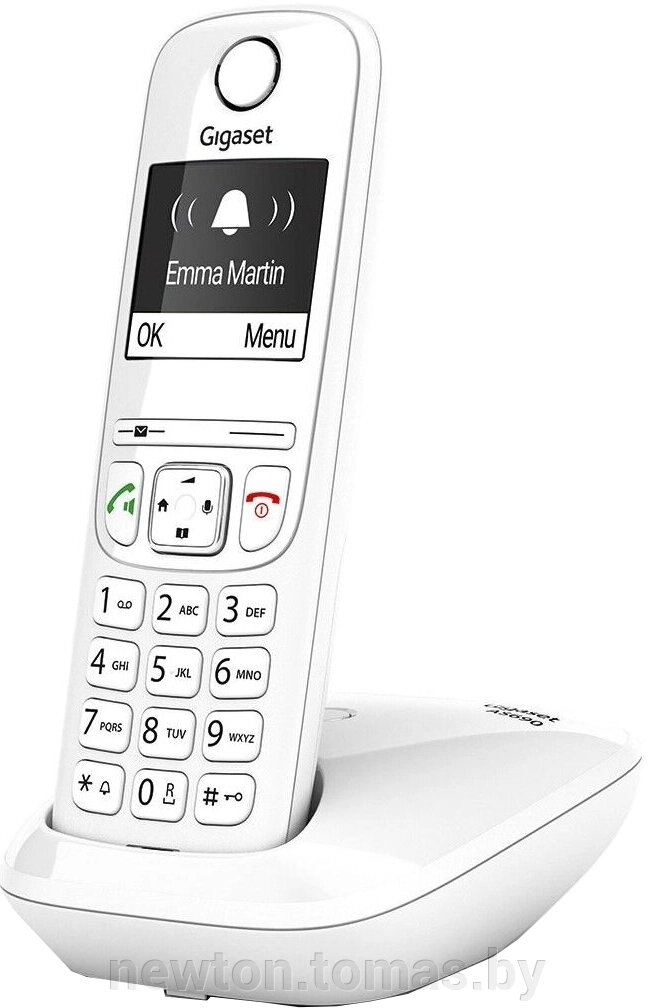 Радиотелефон Gigaset AS690 RUS SYS белый от компании Интернет-магазин Newton - фото 1