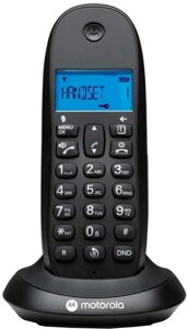 Радиотелефон Motorola C1001CB+ черный