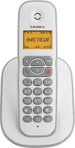 Радиотелефон TeXet TX-D4505A белый