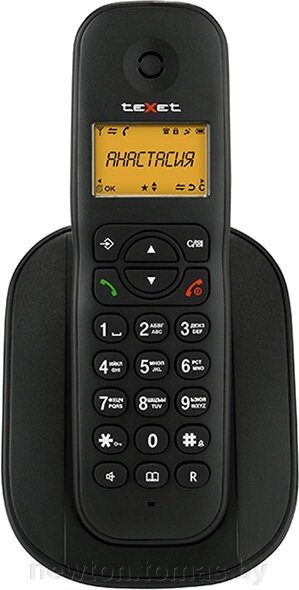Радиотелефон  TeXet TX-D4505A черный от компании Интернет-магазин Newton - фото 1