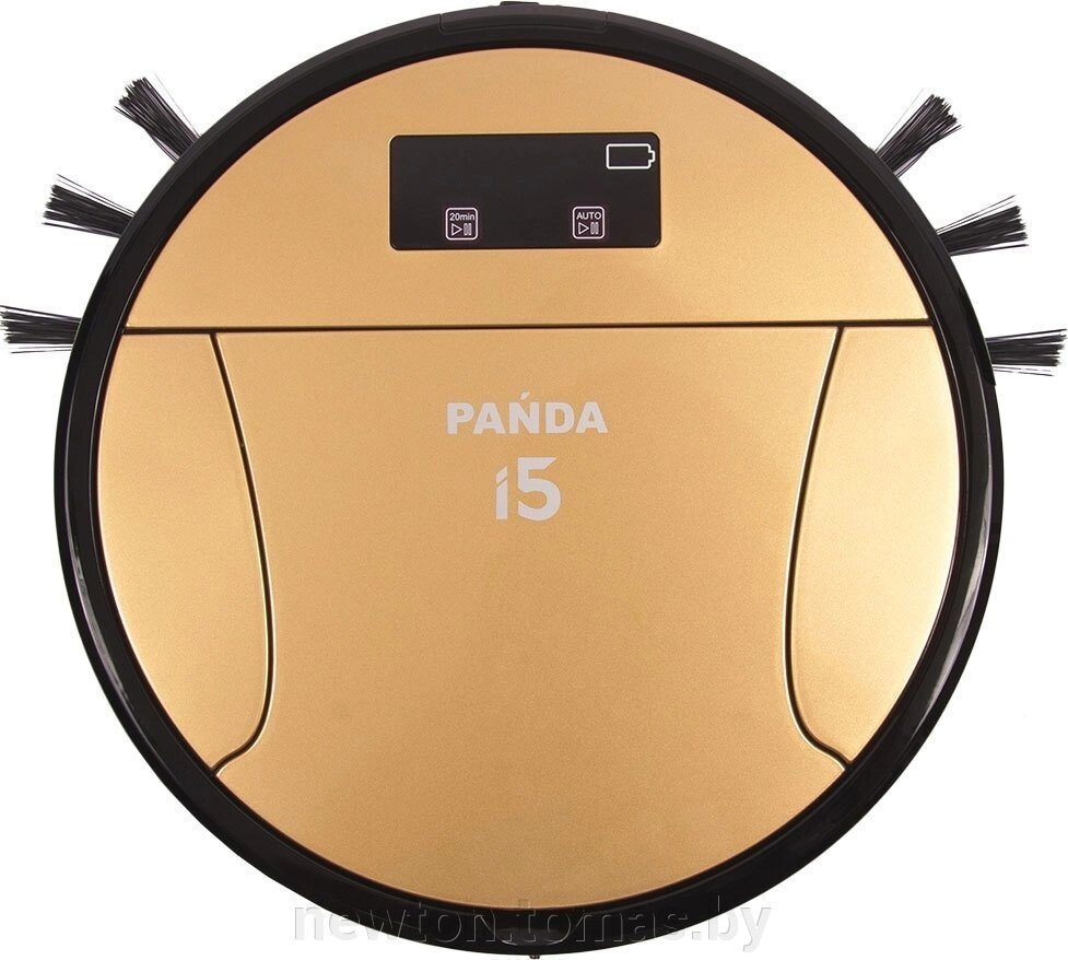 Робот-пылесос Panda Clever i5 золотистый от компании Интернет-магазин Newton - фото 1