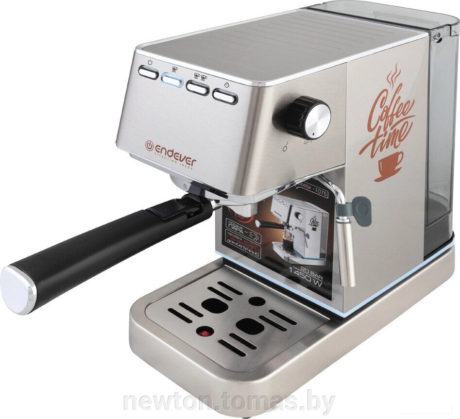 Рожковая кофеварка Endever Costa-1075 от компании Интернет-магазин Newton - фото 1
