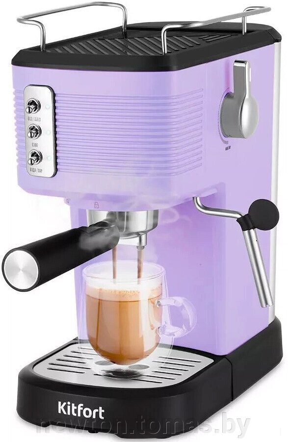 Рожковая кофеварка Kitfort KT-7180-3 от компании Интернет-магазин Newton - фото 1