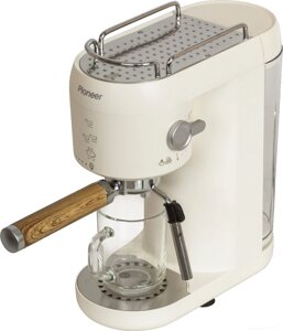 Рожковая кофеварка Pioneer CM109P белый
