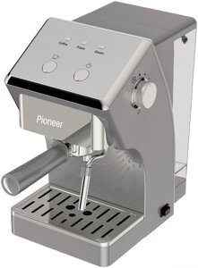Рожковая кофеварка Pioneer CM115P серебристый