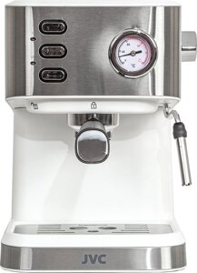Рожковая помповая кофеварка JVC JK-CF33 белый
