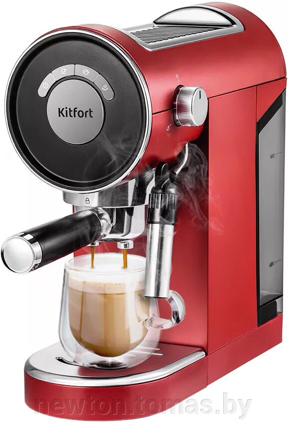 Рожковая помповая кофеварка Kitfort KT-783-3 от компании Интернет-магазин Newton - фото 1