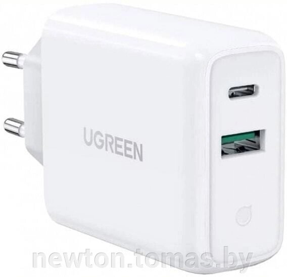 Сетевое зарядное Ugreen CD170 60468 белый от компании Интернет-магазин Newton - фото 1