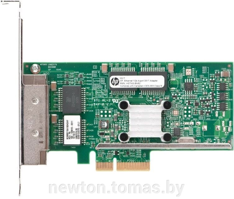 Сетевой адаптер  HP Ethernet 1Gb 4-port 331T 647594-B21 от компании Интернет-магазин Newton - фото 1