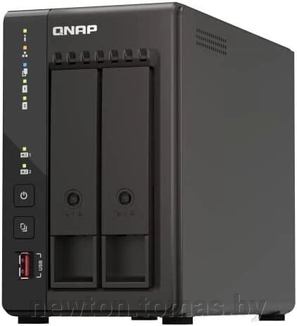 Сетевой накопитель QNAP TS-253E-8G от компании Интернет-магазин Newton - фото 1