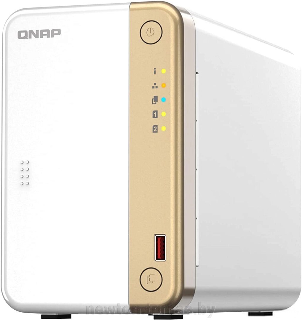 Сетевой накопитель QNAP TS-262-4G от компании Интернет-магазин Newton - фото 1