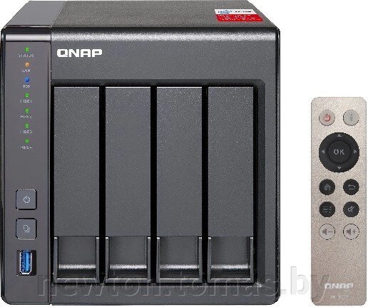 Сетевой накопитель QNAP TS-451+-8G от компании Интернет-магазин Newton - фото 1