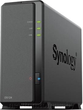 Сетевой накопитель Synology DiskStation DS124 от компании Интернет-магазин Newton - фото 1