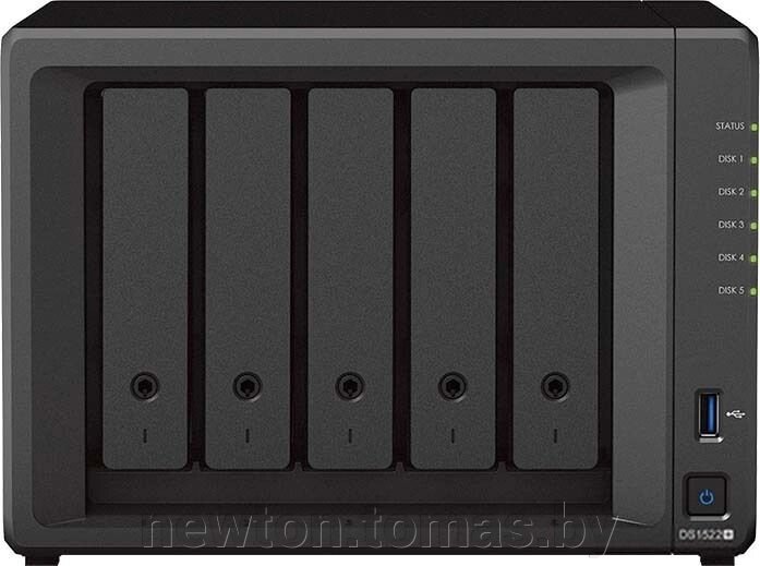 Сетевой накопитель Synology DiskStation DS1522+ от компании Интернет-магазин Newton - фото 1