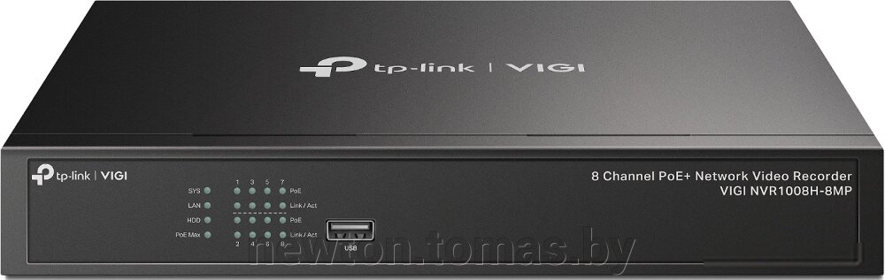 Сетевой видеорегистратор TP-Link Vigi NVR1008H-8MP от компании Интернет-магазин Newton - фото 1