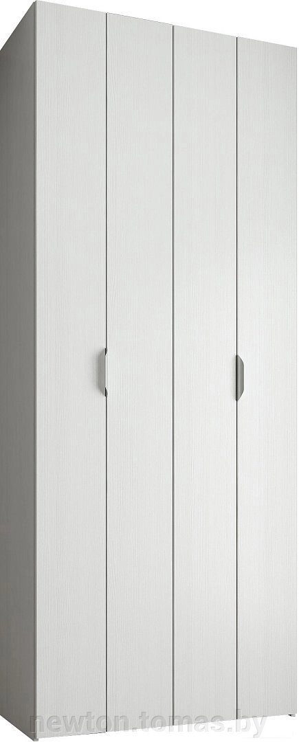 Шкаф-гармошка Евва Лайн ЛН-2D. 220.440Z/0Z бодега белый от компании Интернет-магазин Newton - фото 1