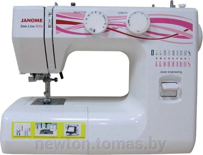Швейная машина  Janome Sew Line 500s от компании Интернет-магазин Newton - фото 1