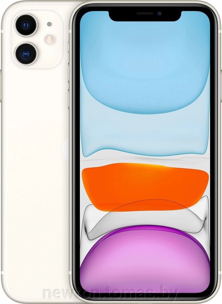 Смартфон Apple iPhone 11 128GB белый от компании Интернет-магазин Newton - фото 1